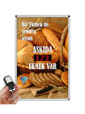 Askıda Ekmek Led Sayıcı (uzaktan Kumandalı)