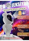 Astronot Model Galaxy Tavana Yansıtmalı Bluetoothlu Kumandalı Kontrol Hoparlör