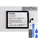 ZTE Nubia Z17/Z11 Mini Pil Batarya Lis3929T44P6h796137 ve Tamir Seti