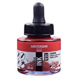 Amsterdam AMSTERDAM AKRİLİK MÜREKKEP : Acrylic Ink : 30ml : Carmine 318