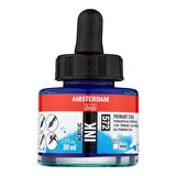 Amsterdam AMSTERDAM AKRİLİK MÜREKKEP : Acrylic Ink : 30ml : Primary Cyan 572