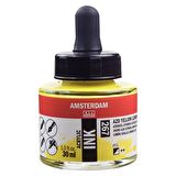 Amsterdam AMSTERDAM AKRİLİK MÜREKKEP : Acrylic Ink : 30ml : Azo Yellow Lemon 267