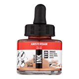 Amsterdam AMSTERDAM AKRİLİK MÜREKKEP : Acrylic Ink : 30ml : Bronze 811