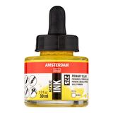 Amsterdam AMSTERDAM AKRİLİK MÜREKKEP : Acrylic Ink : 30ml : Primary Yellow 275