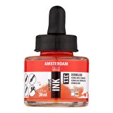 Amsterdam AMSTERDAM AKRİLİK MÜREKKEP : Acrylic Ink : 30ml : Vermilion 311