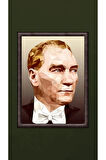 Başkomutan Atatürk Sayılarla Boyama Seti, Hobi Seti, 40X50 Tablo, Fırça Boya Asma Aparatı Dahil,