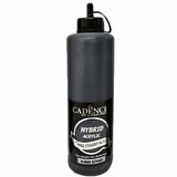 Cadence Yayınları Hybrid Acrylic for Multisurfaces Akrilik Boya 500ml Siyah 60