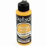 Cadence Yayınları Hybrid Acrylic for Multisurfaces Akrilik Boya 120ml Sıcak Turuncu 10