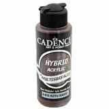 Cadence Yayınları Hybrid Acrylic for Multisurfaces Akrilik Boya 120ml Koyu Kahve 18