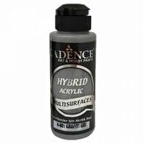 Cadence Yayınları Hybrid Acrylic for Multisurfaces Akrilik Boya 120ml Grafiti Gri 81