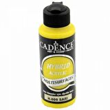 Cadence Yayınları Hybrid Acrylic for Multisurfaces Akrilik Boya 120ml Sarı 09