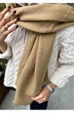 Wearflawless Kadın Sade Kalın Yumuşak Atkı