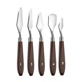 Art Tone Metal Spatül Seti 5 Parça (Spatula)
