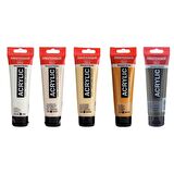 Talens Amsterdam Akrilik Boya 120ml 5'li Set Ten Renkleri Tonları