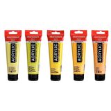 Talens Amsterdam Akrilik Boya 120ml 5'li Set Sarı Güneş Tonu Renkleri