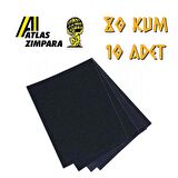 Atlas 188 Su Zımparası 80 Kum - 10 Adet
