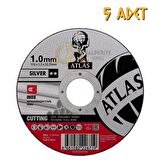 Atlas A60V-BF41 İnox Daire Testere Kesme Taşı 1 x 115 mm. - 5 Adet