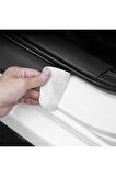 Seat Logolu Karbon Kapı Eşiği Koruyucu Bant Folyo 4'lü Set