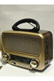 Güneş Enerjili Nostaljik Fm,aux,usb Müzik Çalar Rt-819