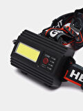 PeakStar PS-2910 Şarjlı Profesyonel Zoomlu Kamp Avcı Balıkçı Kafa Lambası Feneri