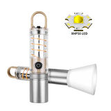 PeakStar Ps-8915 10W Zoomlu Led Powerbank Özellikli Şarjlı Kamp El Feneri