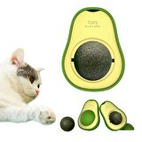 Avokado Catnip Avokado Kedi Çimi Topu Avokado Kedi Nanesi Oyuncağı