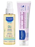 Mustela Bebek Bakım Masaj Yağı 100ml - Mustela Vitamin Barrier 1-2-3 Cream 50ml