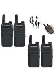 4 Adet Cy Axe Bf-r5 El Telsizi Bf-r5 Mini Telsiz Telsiz Kdc1 5w
