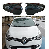 Renault Clio 4 Araca Özel Batman Yarasa Ayna Kapağı Pianoblack