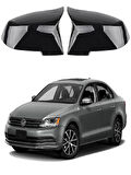 Volkswagen Jetta 2011- Araca Özel Batman Yarasa Ayna Kapağı Pianoblack