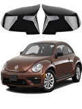 Volkswagen Beetle 11-19 Araca Özel Batman Yarasa Ayna Kapağı Pianoblack