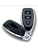Ford Mondeo Focus Smart Siyah-gümüş Oto Anahtar Kumanda Koruma Kılıf