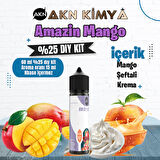 Amazin Mango Yoğun Dıy Kit Mango Şeftali Gıda Aroması %25 Oranda Aroma İçerir (Hazır Değildir )
