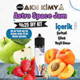 Astro Space Jam Yoğun Dıy Kit Yeşil Elma Şeftali Gıda Aroması %25 Oranda Aroma İçerir (Hazır Değildir )