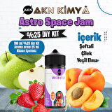 Astro Space Jam Yoğun Dıy Kit Yeşil Elma Şeftali Gıda Aroması %25 Oranda Aroma İçerir (Hazır Değildir )