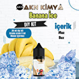Banana Ice Dıy Kit Muz Buz Gıda Aroması %20 Oranda Aroma İçerir (Hazır Değildir )