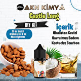 Castle Long Five Pawns Dıy Kit Kavrulmuş Badem Bourbon Gıda Aroması %20 Oranda Aroma İçerir (Hazır Değildir )
