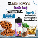 Castle Long Five Pawns Yoğun Dıy Kit Kavrulmuş Badem Bourbon Gıda Aroması %25 Oranda Aroma İçerir (Hazır Değildir )