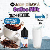 Coffee Milk Yoğun Dıy Kit Kahve Süt Gıda Aroması %25 Oranda Aroma İçerir (Hazır Değildir )
