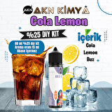 Cola Lemon Yoğun Dıy Kit Cola Lemon Buz Gıda Aroması %25 Oranda Aroma İçerir (Hazır Değildir )