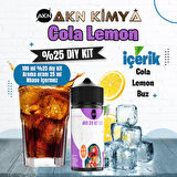 Cola Lemon Yoğun Dıy Kit Cola Lemon Buz Gıda Aroması %25 Oranda Aroma İçerir (Hazır Değildir )