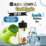 Cool Apple Dıy Kit Yeşil Elma Buz Gıda Aroması %20 Oranda Aroma İçerir (Hazır Değildir )