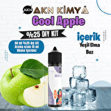 Cool Apple Yoğun Dıy Kit Yeşil Elma Buz Gıda Aroması %25 Oranda Aroma İçerir (Hazır Değildir )