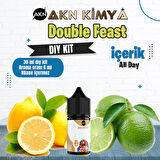Double Feast Dıy Kit All Day Gıda Aroması %20 Oranda Aroma İçerir (Hazır Değildir )