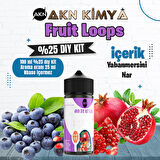 Fruit Loops Yoğun Dıy Kit Yabanmersini Nar Gıda Aroması %25 Oranda Aroma İçerir (Hazır Değildir )
