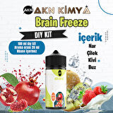 Brain Freeze Naked Dıy Kit Nar Çilek Kivi Buz Gıda Aroması %20 Oranda Aroma İçerir (Hazır Değildir )