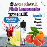 Pink Lemonade Yoğun Dıy Kit Kırmızı Meyveler Limon Gıda Aroması %25 Oranda Aroma İçerir (Hazır Değildir )