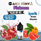 Pinkman Yoğun Dıy Kit Kırmızı Meyveler Gıda Aroması %25 Oranda Aroma İçerir (Hazır Değildir )