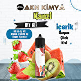 Twelve Monkey Kanzi Dıy Kit Karpuz Çilek Kivi Gıda Aroması %20 Oranda Aroma İçerir (Hazır Değildir )