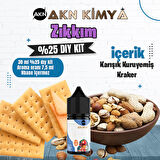 Zıkkım Yoğun Dıy Kit Karışık Kuruyemiş Kraker Gıda Aroması %25 Oranda Aroma İçerir (Hazır Değildir )